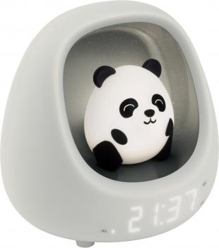 Bigben Kids Wecker mit Nachtlicht Panda Nest MYKO Hi Buddies! Timer, 3 Schlaflieder AU390599