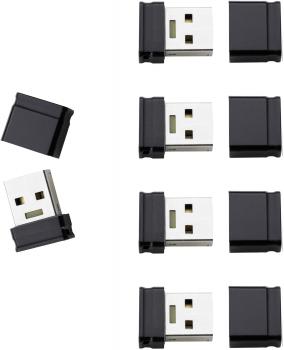 Preview: Intenso USB Stick 16GB Speicherstick Micro Line silber 5er Pack