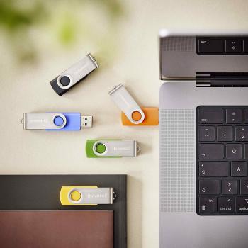 Intenso USB Stick 64GB Speicherstick Office Line USB 3.2 Gen. 1x1 USB-A 5er Pack