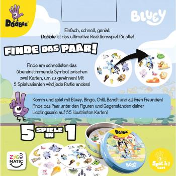 Preview: Zygomatic Familienspiel Reaktionsspiel Dobble Bluey ZYGD0057