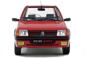 Solido Modellauto Maßstab 1:18 Peugeot 205 GTI MK1 rot 1985 S1801702