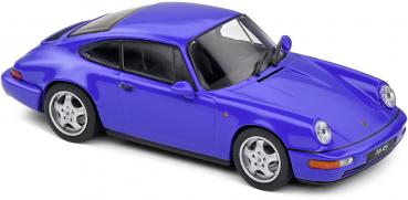 Solido Modellauto Maßstab 1:43 Porsche 964 RS 92 blau 1992 S4312901