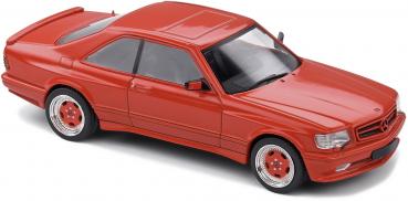 Solido Modellauto Maßstab 1:43 Mercedes Benz 560 SEC AMG rot 1990 S4310902