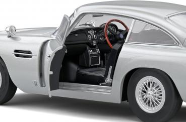 Solido Modellauto Maßstab 1:18 Aston Martin DB5 silber 1964 S1807101