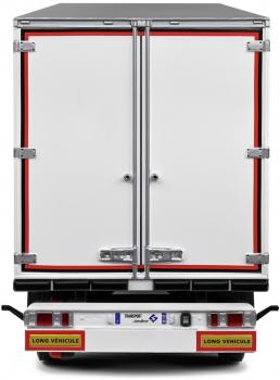 Solido Modellauto Maßstab 1:24 Kühltrailer weiß 2023 S2400503