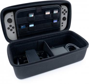 Nacon für Nintendo Switch 2 / Switch / Lite / OLED Tasche XL Travel Case schwarz NA028164