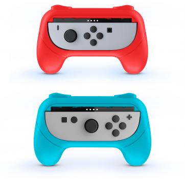 Nacon für Nintendo Switch 2 Joy-Con Grip Duo Pack 2er Set blau und rot NA028812