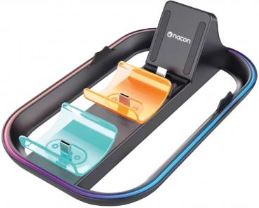 Preview: Nacon Ladegerät für Nintendo Switch 2 Tri Charging Station für Switch 2, 2 Pro Crontroller NA029086