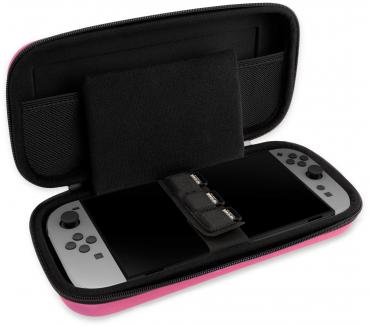 Nacon für Nintendo Switch 2 / Switch / Lite / OLED Tasche L Travel Case pink NA029581