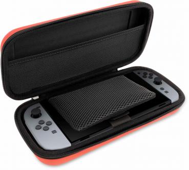 Nacon für Nintendo Switch 2 / Switch / Lite / OLED Tasche L Travel Case pastel rot NA029628