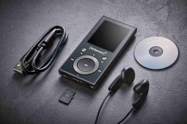 Intenso MP3 Player Video Scooter Bluetooth 64GB 1,8 Zoll Display schwarz