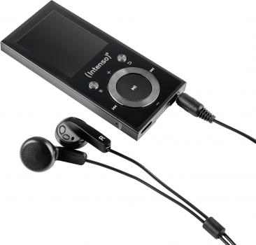Intenso MP3 Player Video Scooter Bluetooth 64GB 1,8 Zoll Display schwarz