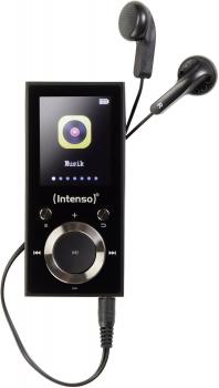 Intenso MP3 Player Video Scooter Bluetooth 64GB 1,8 Zoll Display schwarz