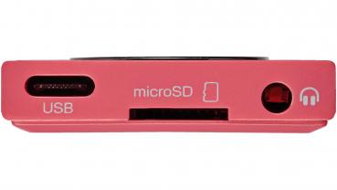 Intenso MP3 Player Video Scooter Bluetooth 64GB 1,8 Zoll Display pink