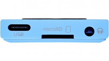 Intenso MP3 Player Video Scooter Bluetooth 64GB 1,8 Zoll Display blau