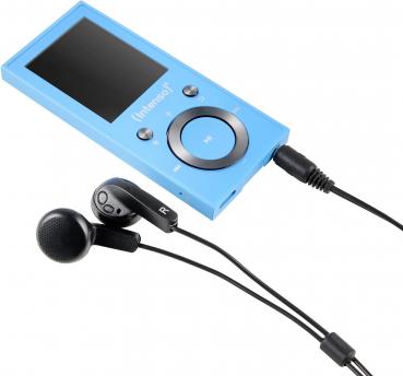 Intenso MP3 Player Video Scooter Bluetooth 64GB 1,8 Zoll Display blau