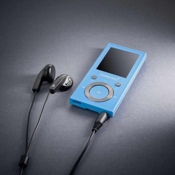 Intenso MP3 Player Video Scooter Bluetooth 64GB 1,8 Zoll Display blau
