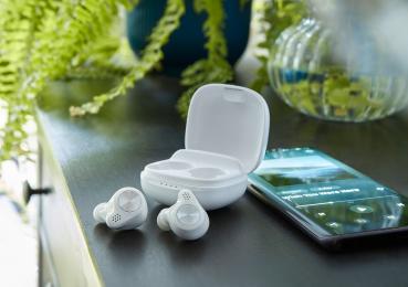 Intenso True Wireless Kopfhörer T200 Bluetooth Buds MICRO Akku weiß