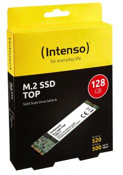Intenso SSD M.2 2280 interne Festplatte Top Performance 3D Nand 128GB
