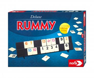 Noris Familienspiel Aktionsspiel Deluxe Set - Rummy 606101779