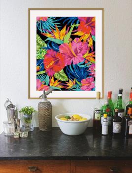 Schipper Malen nach Zahlen Master Class Premium 40x50cm Exotische Blütenträume 609130851
