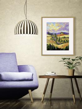Schipper Malen nach Zahlen Master Class Classic 24x30cm Zypressenallee 609240911