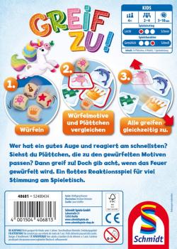 Schmidt Spiele Kinderspiel Suchspiel Greif zu! Klein & Fein 40681