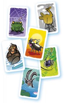 Preview: Drei Magier Kartenspiel Reaktionsspiel Gorilla auf Eis 40911