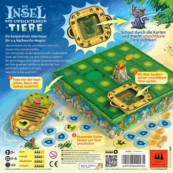 Preview: Drei Magier Kinderspiel Wettlaufspiel Die Insel der unsichtbaren Tiere 40913