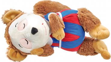 Preview: Schmidt Spiele Plüsch Stofftier Bobo Siebenschläfer schlafend 38 cm 42257