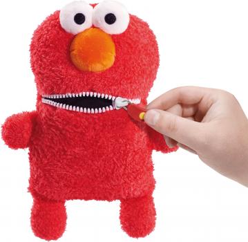 Schmidt Spiele Plüsch Stofftier Sorgenfresser Sesamstrasse Elmo 20 cm 42559