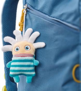 Preview: Schmidt Spiele Plüsch Stofftier Sorgenfresser Anhänger Aye-Q 10,5 cm 42666