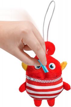 Preview: Schmidt Spiele Plüsch Stofftier Sorgenfresser Anhänger Jenna 10 cm 42668