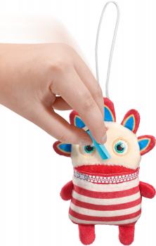 Preview: Schmidt Spiele Plüsch Stofftier Sorgenfresser Anhänger Nisha 10 cm 42670