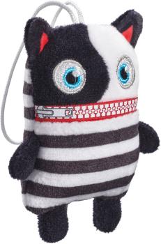 Preview: Schmidt Spiele Plüsch Stofftier Sorgenfresser Anhänger YingYang 8 cm 42671