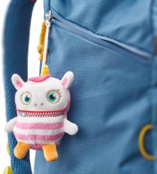 Preview: Schmidt Spiele Plüsch Stofftier Sorgenfresser Anhängern Twixi 8,5 cm 42675