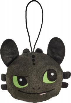 Preview: Schmidt Spiele Plüsch Stofftier Dragons Ohnezahn lachend und frech Anhänger 7,5 cm 42861