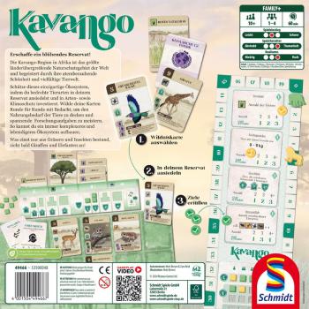 Schmidt Spiele Familienspiel Strategiespiel Kavango 49466