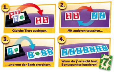 Schmidt Spiele Familienspiel Strategiespiel MySeven 49467