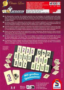 Preview: Schmidt Spiele Familienspiel Zuordnungsspiel MyRummy Metalldose 49474