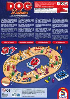 Preview: Schmidt Spiele Familienspiel Taktikspiel DOG Deluxe in der Metalldose 49475
