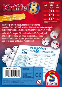 Preview: Schmidt Spiele Familienspiel Würfelspiel Kniffel 8 49486
