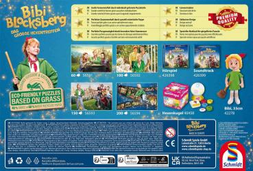 100 Teile Schmidt Spiele Kinder Puzzle Bibi Blocksberg große Hexentreffen Familie Blocksberg 56592