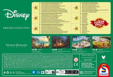 Preview: 200 Teile Schmidt Spiele Puzzle Thomas Kinkade Mickey and Minnie, Schoolhouse 56599