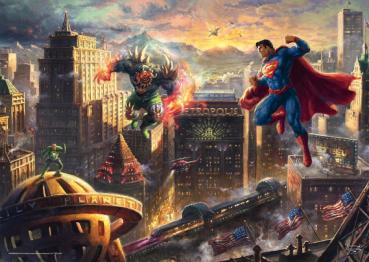 1000 Teile Schmidt Spiele Puzzle Thomas Kinkade Superman Man of Steel 58591
