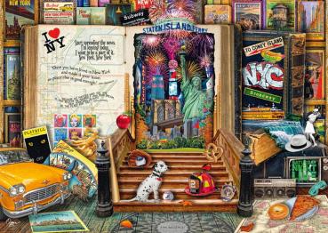 1000 Teile Schmidt Spiele Puzzle Aimee Stewart SOUVENIR Erinnerungen an New York 58598