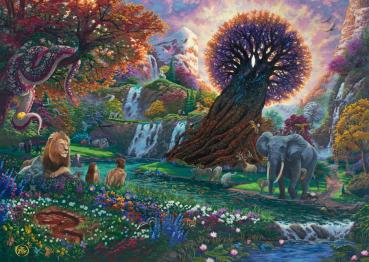 1000 Teile Schmidt Spiele Puzzle Zac Kinkade Der Garten Eden 58610