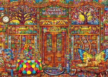 Preview: 1000 Teile Schmidt Spiele Puzzle Michael Fishel Glas-Menagerie 58614