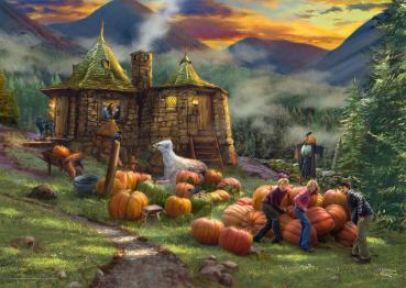 Preview: 1000 Teile Schmidt Spiele Puzzle Thomas Kinkade Harry Potter Hagrid‘s Hut 58660