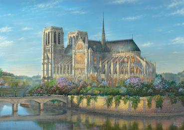 Preview: 1000 Teile Schmidt Spiele Puzzle Thomas Kinkade Notre Dame 58796
